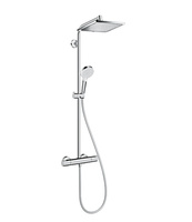 Hansgrohe komplet prysznicowy Crometta E 240 1jet, EcoSmart 9 l/min 27281000