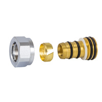 Schlosser złączka zaciskowa GW-M22x1,5-16x chrom/pex/ 602600006