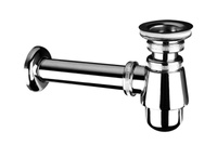 McAlpine syfon umywalkowy butelkowy "niski" 1 1/4" x 32mm chrom z korkiem 220+255CB