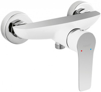 Ferro bateria natryskowa ścienna ADORE, chrom/biały BDR7