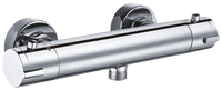Invena bateria natryskowa z termostatem i systemem cool touch, chrom BT-00-001-X