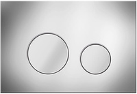 KK-POL przycisk spłukujący M11, chrom SPP/112/0/K