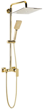 Valvex zestaw natryskowy z baterią natryskową Loft, złoty 2455670