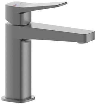 KFA bateria umywalkowa ze spustem klik-klak Malaga, gun metal grey PVD 4522-815-61