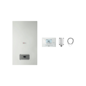 Saunier Duval pakiet Thelia Condens 2-f 25 + sensor automatyki pogodowej + regulator EXACONTROL E7C 0010019428