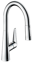 Hansgrohe bateria kuchenna Talis M51 200 z wyciąganą wylewką, chrom 72813000