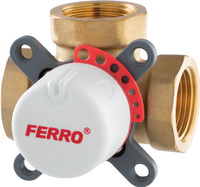 Ferro zawór mieszający 3-drogowy 1 1/4" GW ZMV33