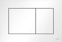 Tece TECEnow - przycisk spłukujacy do WC, biały antybakteryjny 9240405