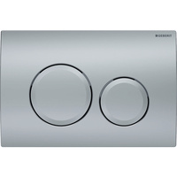 Geberit przycisk uruchamiający Delta 20, przedni, chrom-mat 115.127.46.1