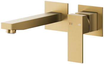 KFA bateria umywalkowa podtynkowa Logon, brushed light gold PVD 5139-810-39