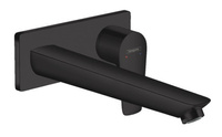 Hansgrohe jednouchwytowa bateria umywalkowa Talis E  z wylewką dł. 225 mm, montaż podtynkowy, element zewnętrzny, DN15 czarny mat 71734670