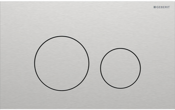 Geberit przycisk spłukujący Sigma40, szczotkowany 115.628.FW.1