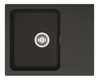 Franke zlewozmywak jednokomorowy Orion OID 611-62 onyx tectonite 114.0286.441