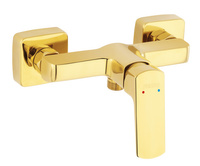 Ferro bateria natryskowa ścienna VITTO GOLD VERDELINE, złoty BVI7VLG