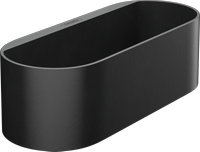 Hansgrohe kosz do przechowywania głęboki, czarny matowy 27912670