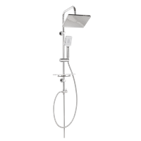 Invena zestaw natryskowy z deszczownią Nyks chrom AU-32-001