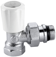 Caleffi zawór grzejnikowy z pokrętłem kątowy 1/2" 401402