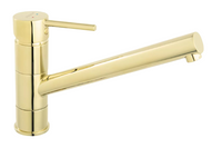 Ferro bateria zlewozmywakowa stojąca FIESTA BRIGHT GOLD, złoty BFI4G