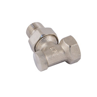 Schlosser zawór grzejnikowy powrotny kątowy DN15 1/2  X 1/2 601300002