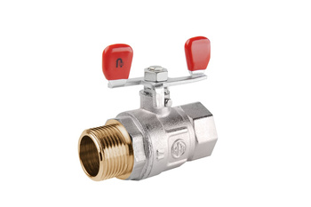 KFA zawór kulowy wodny WZ z motylkiem 3/4" 700-220-20