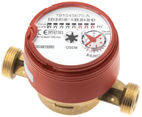 Bmeters wodomierz antymagnetyczny GSD8-I ciepła woda, 3/4" AC Q3-4,0 m3/h, Tmax:90°C,L=130mm, MID R100/R50 AM 5903299931053