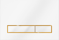 KK-POL przycisk spłukujący M08 V3, biały połysk SPP/039/0/K