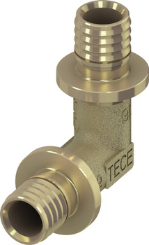 Tece kolano 90°, rozmiar 20 x 20, mosiądz standard TECEflex 767020