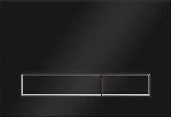 KK-POL przycisk spłukujący M08 V1, czarny mat SPP/091/0/K