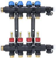 Afriso rozdzielacz ProCalida EF1 K 4 obiegi grzewcze, G1", 0,2÷1,6 l/min 81264