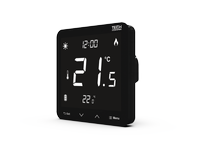 Tech sterownik pokojowy dwustanowy podtynkowy (3 mm szkło), czarny ST297V3BK