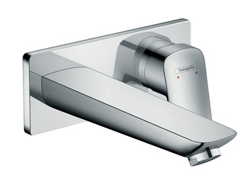 Hansgrohe bateria umywalkowa Logis 70 ścienna 195mm chrom 71220000