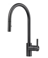 WYPRZEDAŻ: Franke bateria zlewozmywakowa EOS NEO z wyciąganą wylewką, czarna 115.0613.671