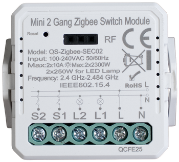 Engo sterownik do oświetlenia, podwójny, 230V EL2
