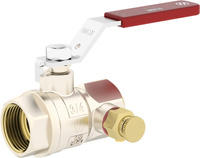 Arco zawór kulowy wodny SENA ze spustem i odpowietrznikiem 1" GW 752105