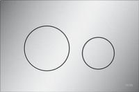 Tece przycisk spłukujący TECEloop do WC z tworzywa, chrom matowy 9240922