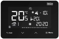 Tech regulator pokojowy przewodowy, dwustanowy, czarny ST293V3BK