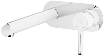 KFA bateria umywalkowa podtynkowa Angelit, biały/chrom 4729-810-40