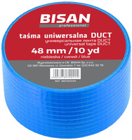 Bisan taśma uniwersalna DUCT 48mm/10yd, niebieska B870004N