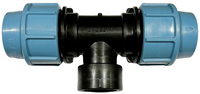 Unidelta trójnik redukcyjny PE GW PE 32x1''x32 603632