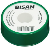 Bisan profesjonalna taśma P.T.F.E. 10mb, zielona B870704