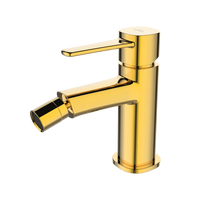 Invena bateria bidetowa Glamour, złoty BB-02-009-V