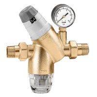 Caleffi reduktor ciśnienia z wymiennym wkładem z manometrem 3/4" 535151