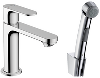 Hansgrohe bateria umywalkowa 110 z główką Bidette i wężem 160 cm, bez kompletu odpływowego Rebris S, chrom 72215000