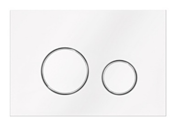 KK-POL płytka przycisków M11v1 biała/białe (bez loga Aquafiori) SPP/114/0.1/K