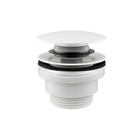 KFA spust umywalkowy uniwersalny typu klik-klak, biały 660-310-44