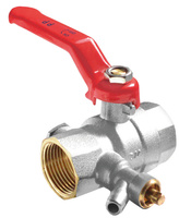 Perfexim kurek kulowy z zaworem spustowym 3/4" DN20 65RU 01-303-0200-000