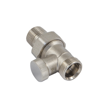 Schlosser zawór powrotny grzejnikowy DN15 1/2xM22x1,5 GZ prosty 601300008
