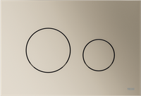 Tece przycisk spłukujący do WC TECEloop z tworzywa, nikiel metaliczny 9240935