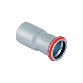 Geberit zwężka z końcówką wsuwaną Mapress C-Stahl 88,9x54 22338