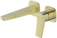 KFA bateria umywalkowa podtynkowa Malaga, złoty szczotkowany PVD 4529-810-31